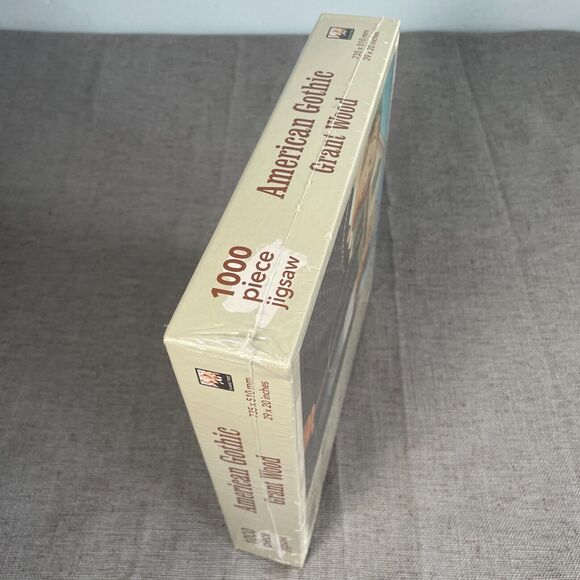 American Gothic 1000 Piece Jigsaw Puzzle Flame Tree Studios Factory Sealed - Picture 7 of 7